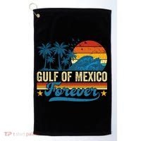 Gulf Of Mexico Forever Palms Beach Summer Holiday Vacation Golf Towel thumb 0