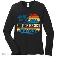 Gulf Of Mexico Forever Palms Beach Summer Holiday Vacation Women's Long Sleeve Shirt thumb 0