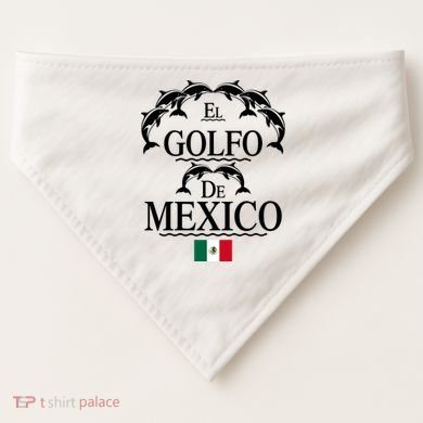 Gulf Of Mexico USA-Made Doggie Bandana