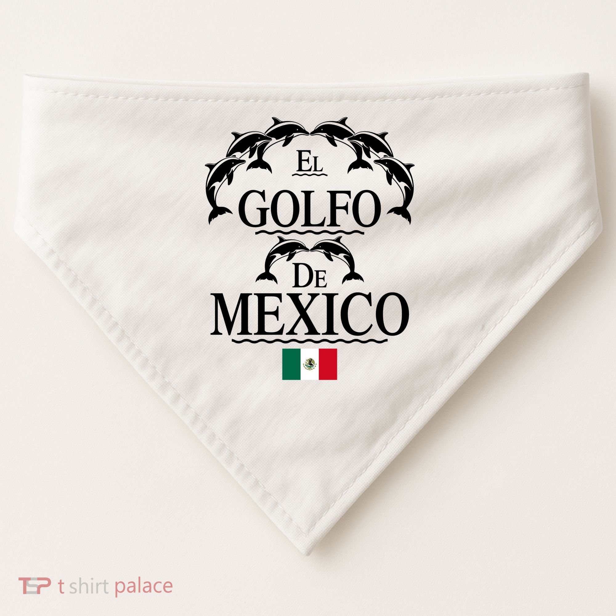 Gulf Of Mexico USA-Made Doggie Bandana