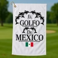 Gulf Of Mexico Golf Towel thumb 1