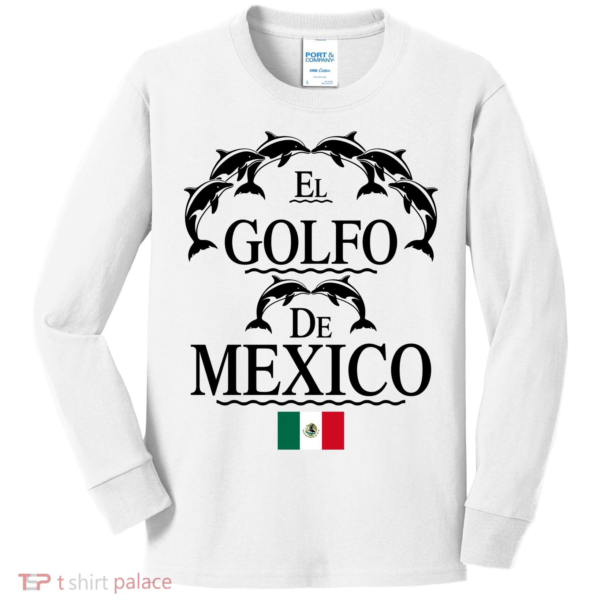 Gulf Of Mexico Kids Long Sleeve Shirt