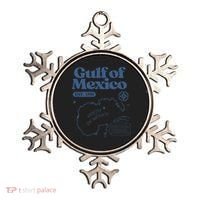 Gulf Of Mexico Est 1550 Golfo De MéXico Historic Map Ornament thumb 0