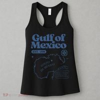 Gulf Of Mexico Est 1550 Golfo De MéXico Historic Map Women's Tank Top thumb 3