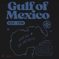 Gulf Of Mexico Est 1550 Golfo De MéXico Historic Map Tote Bag thumb 4