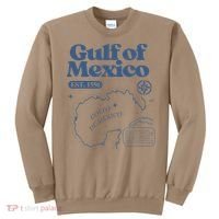 Gulf Of Mexico Est 1550 Golfo De MéXico Historic Map Sweatshirt thumb 0