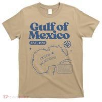Gulf Of Mexico Est 1550 Golfo De MéXico Historic Map T-Shirt thumb 0