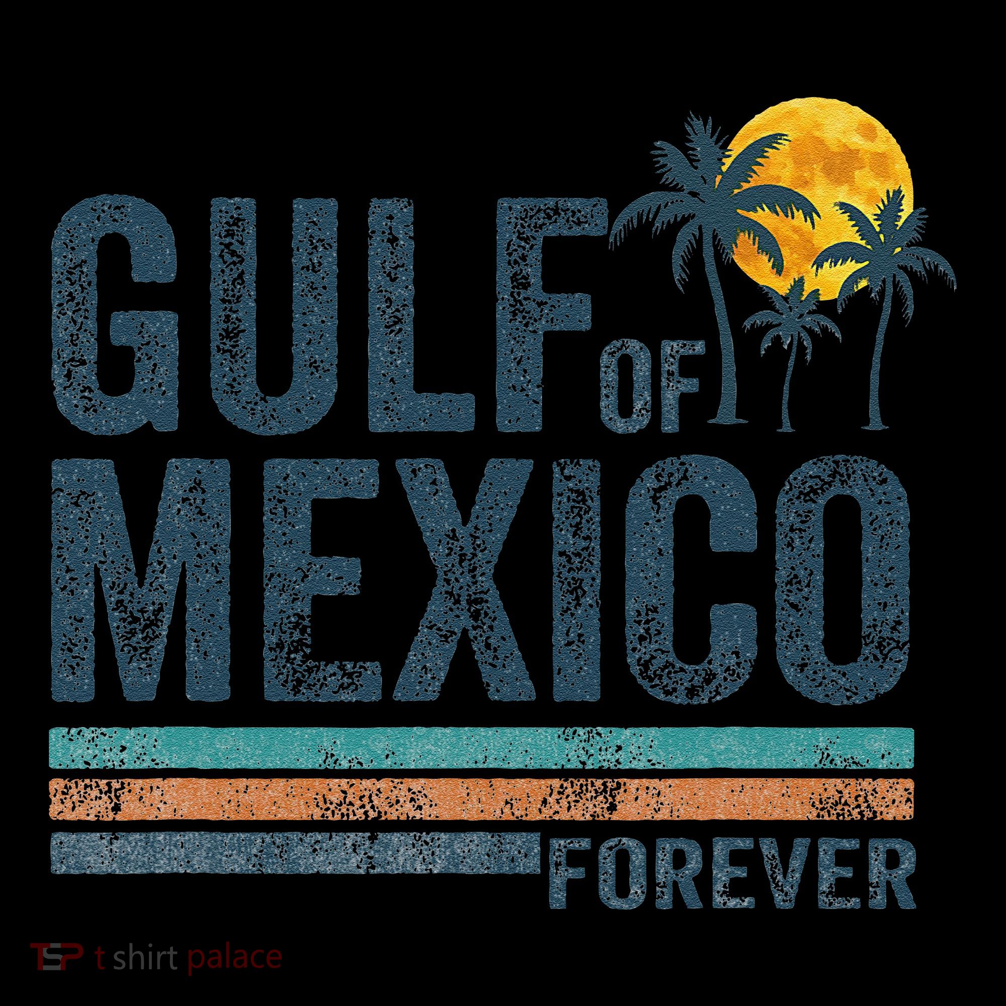Gulf Of Mexico Forever Retro 70s Sunset Mexican Gulf Coffee Mug