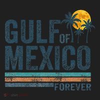 Gulf Of Mexico Forever Retro 70s Sunset Mexican Gulf Beanie thumb 2