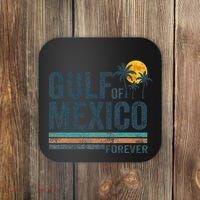 Gulf Of Mexico Forever Retro 70s Sunset Mexican Gulf Coaster thumb 0