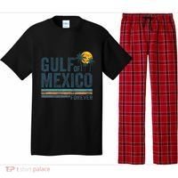 Gulf Of Mexico Forever Retro 70s Sunset Mexican Gulf Pajama Set thumb 0