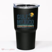 Gulf Of Mexico Forever Retro 70s Sunset Mexican Gulf Tumbler thumb 0