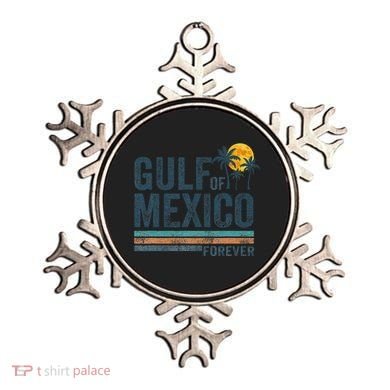 Gulf Of Mexico Forever Retro 70s Sunset Mexican Gulf Ornament