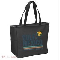 Gulf Of Mexico Forever Retro 70s Sunset Mexican Gulf Tote Bag thumb 2