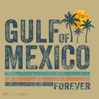Gulf Of Mexico Forever Retro 70s Sunset Mexican Gulf Hoodie thumb 2