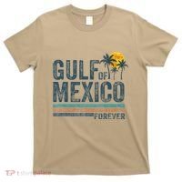 Gulf Of Mexico Forever Retro 70s Sunset Mexican Gulf T-Shirt thumb 0