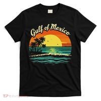 Gulf Of Mexico Beach Palms Summer Vacation T-Shirt thumb 0