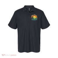 Gulf Of Mexico Beach Palms Summer Vacation Polo thumb 0