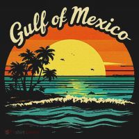 Gulf Of Mexico Beach Palms Summer Vacation Baby Bodysuit thumb 2