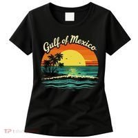 Gulf Of Mexico Beach Palms Summer Vacation Women's T-Shirt thumb 0
