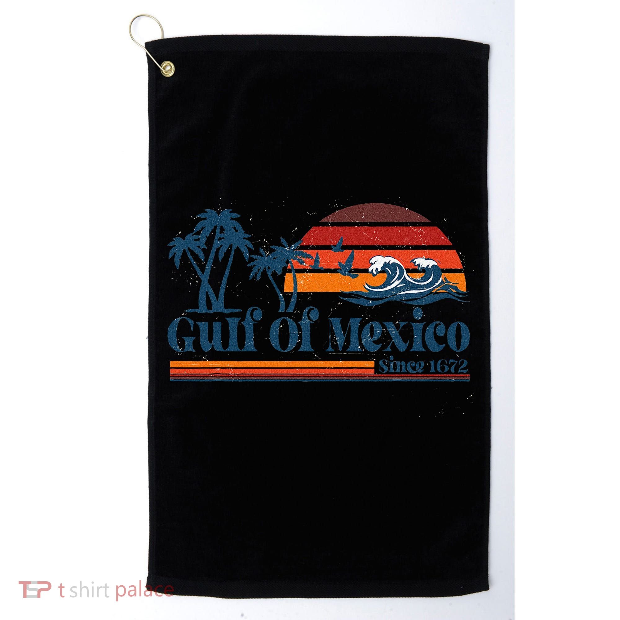 Gulf Of Mexico Golf Towel