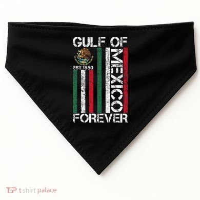 Gulf Of Mexico USA-Made Doggie Bandana