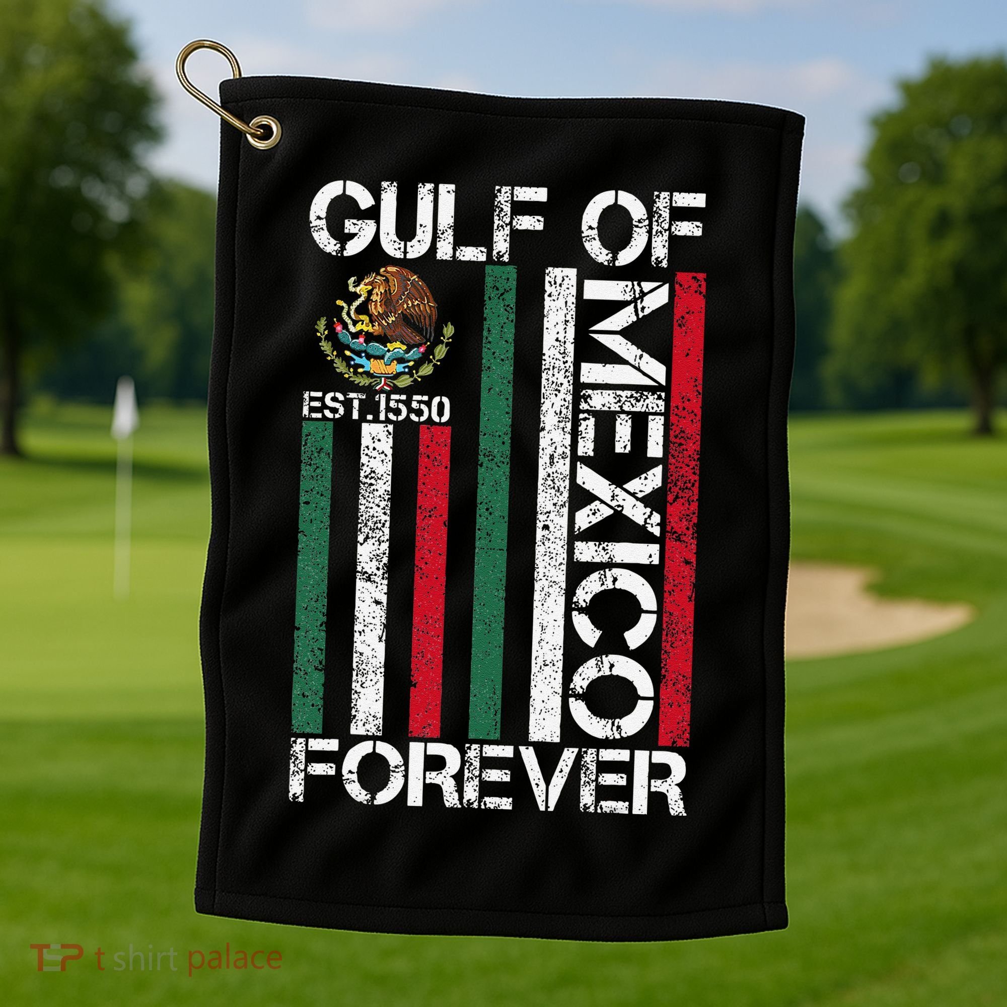 Gulf Of Mexico Golf Towel