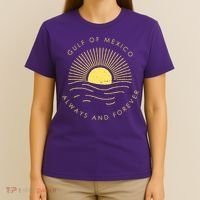 Gulf Of Mexico Always & Forever Vintage Sunset T-Shirt thumb 4