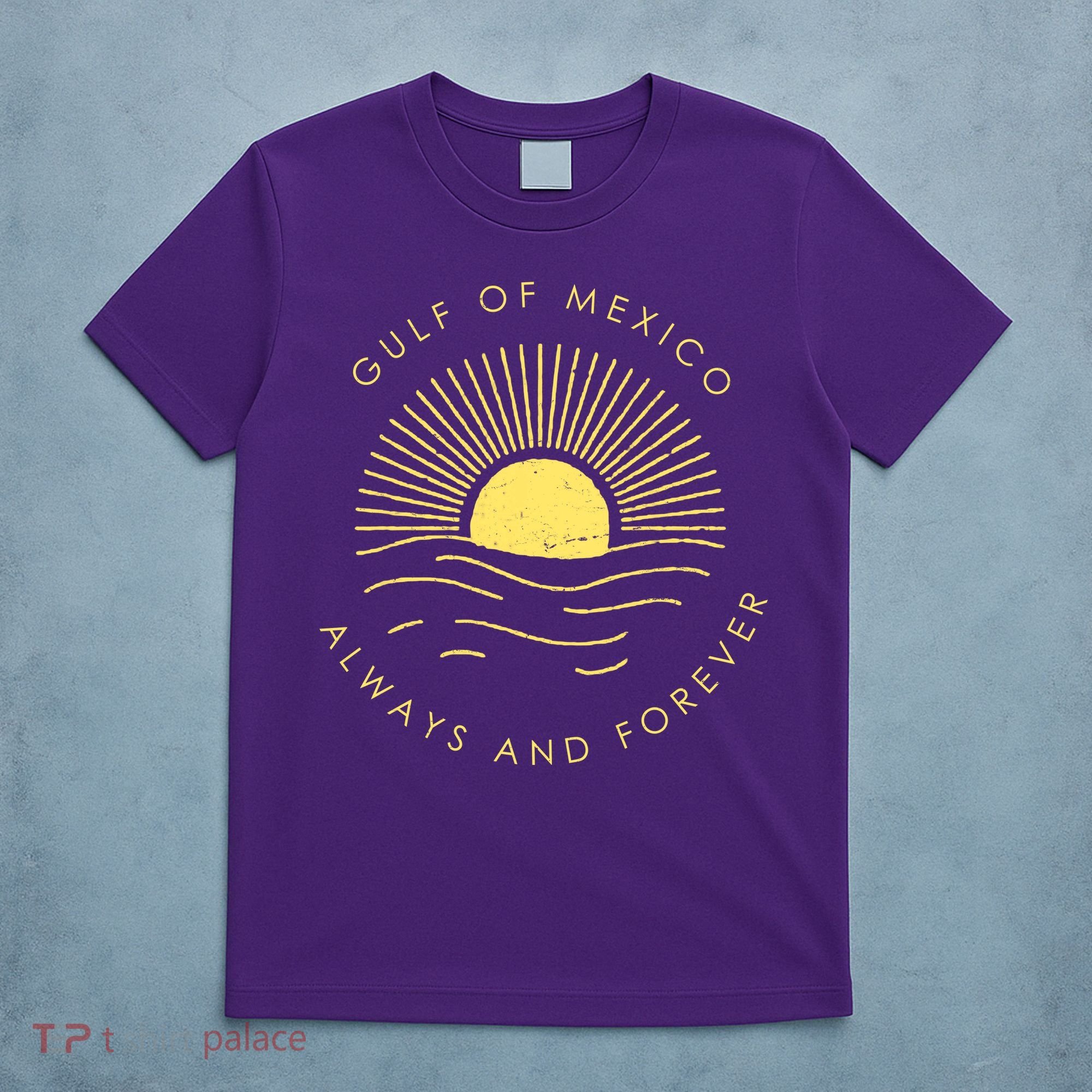 Gulf Of Mexico Always & Forever Vintage Sunset T-Shirt