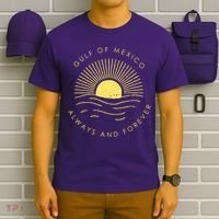 Gulf Of Mexico Always & Forever Vintage Sunset T-Shirt thumb 6