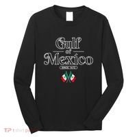 Gulf Of Mexico Since 1672 Mexican Flag Long Sleeve Shirt thumb 0