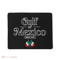 Gulf Of Mexico Since 1672 Mexican Flag Mousepad thumb 0