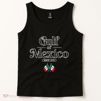 Gulf Of Mexico Since 1672 Mexican Flag Tank Top thumb 2