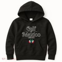 Gulf Of Mexico Since 1672 Mexican Flag Kids Hoodie thumb 0