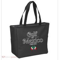 Gulf Of Mexico Since 1672 Mexican Flag Tote Bag thumb 2
