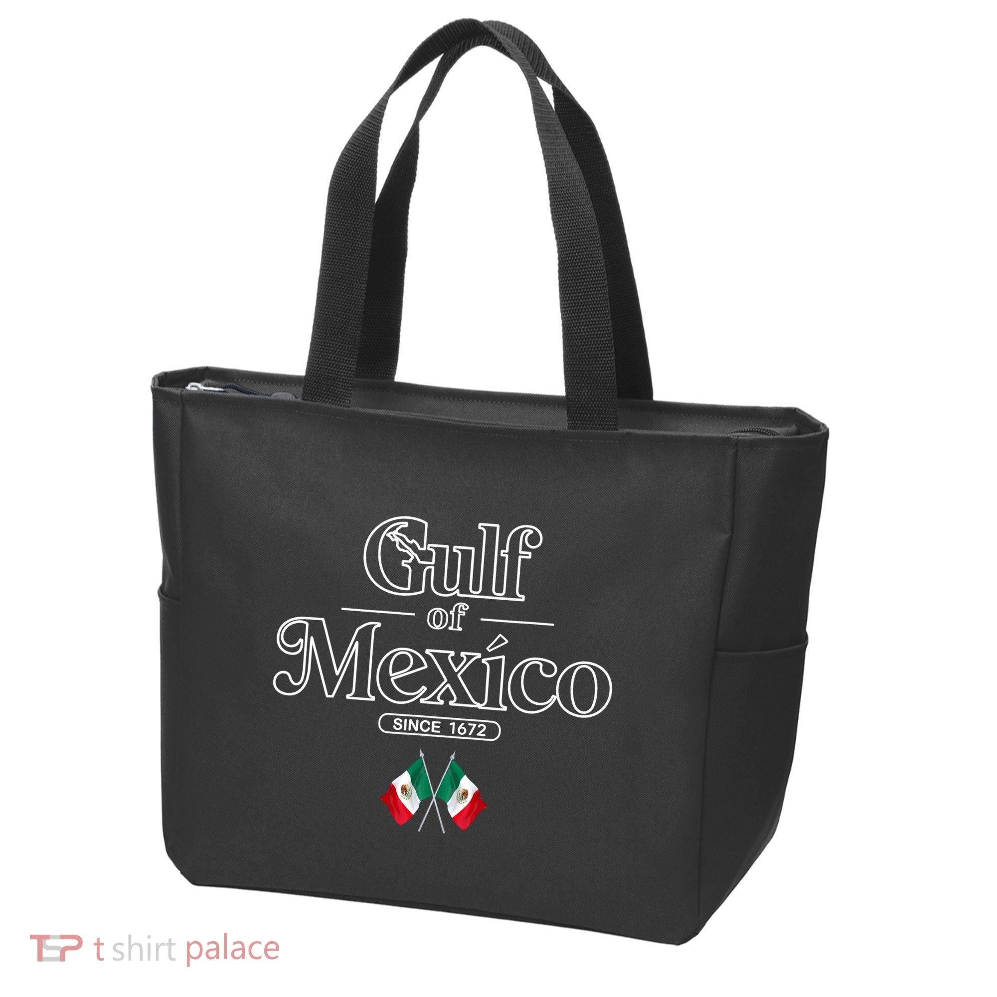 Gulf Of Mexico Since 1672 Mexican Flag Tote Bag