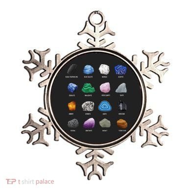 Geology Ores Minerals Gems And Crystals Rock Funny Tee Ornament