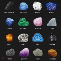Geology Ores Minerals Gems And Crystals Rock Funny Tee Ornament thumb 1