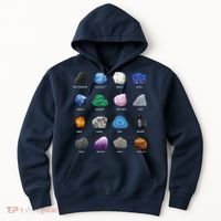 Geology Ores Minerals Gems And Crystals Rock Funny Tee Hoodie thumb 0
