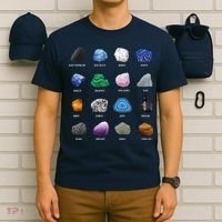 Geology Ores Minerals Gems And Crystals Rock Funny Tee T-Shirt thumb 6