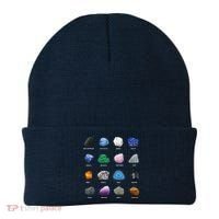Geology Ores Minerals Gems And Crystals Rock Funny Tee Beanie thumb 0