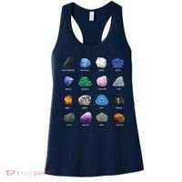 Geology Ores Minerals Gems And Crystals Rock Funny Tee Women's Tank Top thumb 0