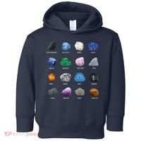 Geology Ores Minerals Gems And Crystals Rock Funny Tee Toddler Hoodie thumb 0