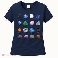 Geology Ores Minerals Gems And Crystals Rock Funny Tee Women's T-Shirt thumb 0
