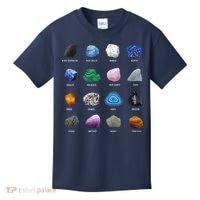 Geology Ores Minerals Gems And Crystals Rock Funny Tee Kids T-Shirt thumb 0