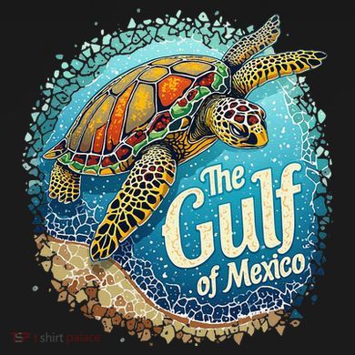 Gulf Of Mexico Turtle Bucket Hat