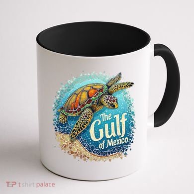 Gulf Of Mexico Turtle Coffee Mug back