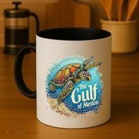 Gulf Of Mexico Turtle Coffee Mug thumb 4