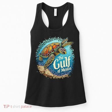 Gulf Of Mexico Turtle Women's Tank Top