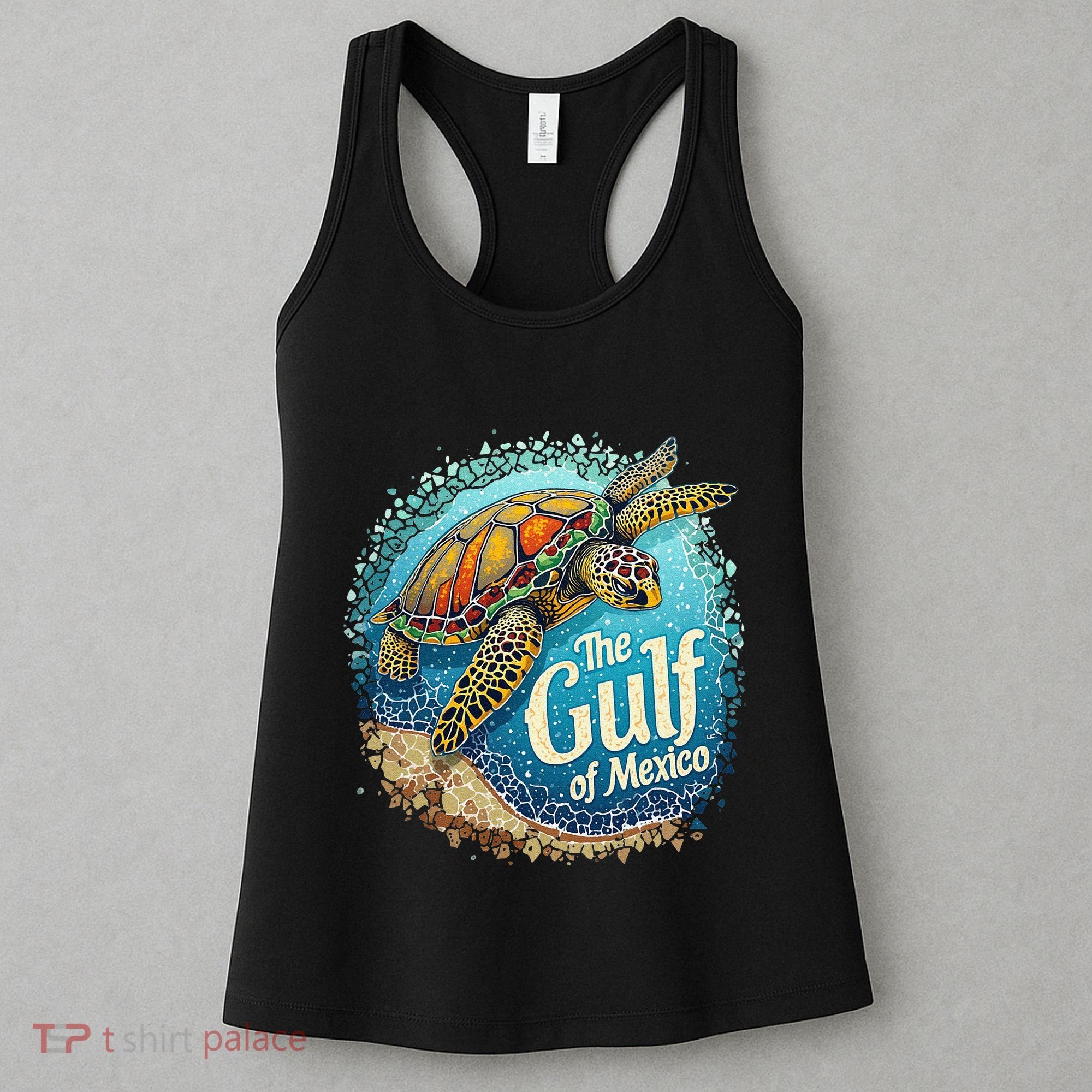 Gulf Of Mexico Turtle Women's Tank Top